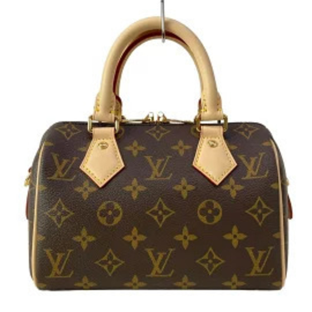 Louis Vuitton Speedy Bandouliere handbag brown Monogram canvas leather